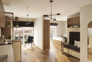 1 bed studio, Brougham Hayes, City Centre, Bath, BA23GF - Image 15